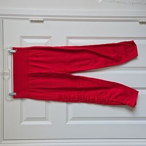 Pink leggings (red color)